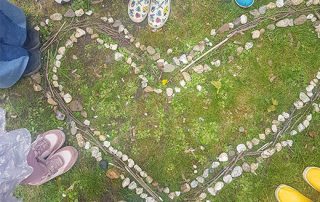 Children experience cosmic education - a Montessori principle